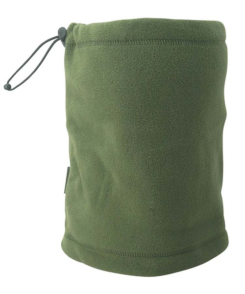 Fleece Neck Gaitor- Olive - Click Image to Close